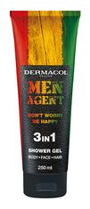 Sprchový gel pro muže Men Agent Don´t Worry Be Happy (3 in 1 Shower Gel) 250 ml