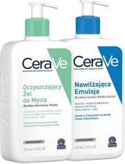 Sada čisticí mycí gel a hydratační emulze 2 x 473 ml