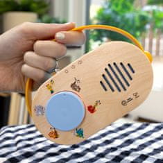 Baby Einstein Hračka hudební rádio Discovery Radio HAPE 6m+