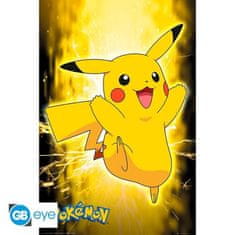 GB eye Pokémon Plakát Maxi Pikachu Neon 91,5 x 61 cm