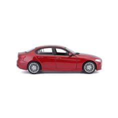 Bburago 1:24 Plus Alfa Romeo Giulia (2016) Metallic Red