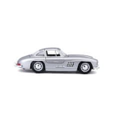 Bburago 1:24 Mercedes Benz 300SL Silver