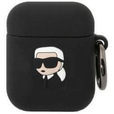 KARL LAGERFELD NFT Karl Airpods 1/2 Blk Karl Lagerfeld