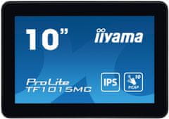 10" iiyama TF1015MC-B3: WXGA,10P,VGA,HDMI,DP