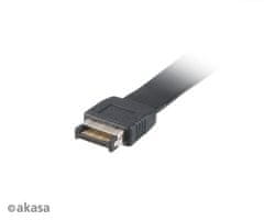 AKASA - USB 3.1 gen 2 Typ C PCI záslepka low profile