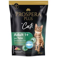 Kapsička Prospera Plus Adult 1+, Tuna, Peas 85g