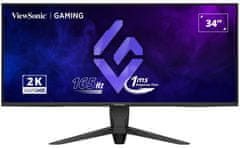 ViewSonic VX3480-2K-PRO OMNI / 34" / VA/ 21:9/ 3440x1440/165Hz/ 1ms/ 300cd/m2/ 2x HDMI/1x DP /výškově nastavitellný