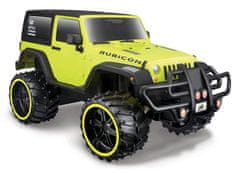 Maisto RC - Jeep Wrangler Rubicon, Off-Road, žlutá, 1:16, 2,4GHz, XTR