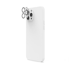 Hama Cam Protect, ochranné sklo fotoaparátu pro Apple iPhone 15 Pro/15 Pro Max, průhledné