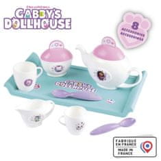 Smoby Gabby´s Dollhouse Čajový set s tácem