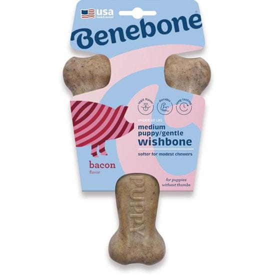 Benebone Puppy Wishbone slanina M