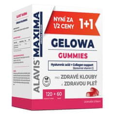 ALAVIS MAXIMA Gelowa Gummies 120 tablet + 60 kapslí