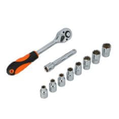 Gola sada 10 kusů 1/2" 8 - 21 mm, FASTER TOOLS