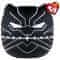 TY TY - Squishy BLACK PANTHER Marvel, 22 cm