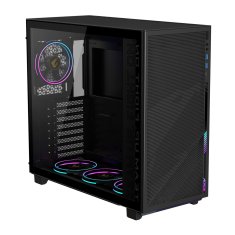 Gigabyte AORUS C400 GLASS/Midi Tower/Transpar./Černá