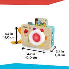 BABY EINSTEIN Hračka interaktivní se zvukem fotoaparát HAPE 6m+