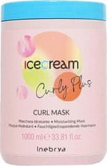 Hydratační maska pro kudrnaté a vlnité vlasy Ice Cream Curly Plus (Curl Mask) 1000 ml