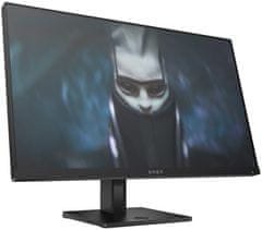 OMEN 24/ 23,8"/ 1920x1080/ IPS/ 1ms/ 300 cd/m2/ 1000:1/ HDMI/ DP/ jack/ VESA/ PIVOT/ černý