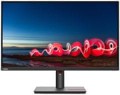 Lenovo T23i-30/ 23" IPS/ 1920x1080/ 16:9/ 250cd/m2cmd/ 1000:1 / 4ms/ HDMI/ VGA/ DP/ USB/ jack/ VESA/ PIVOT/ černý