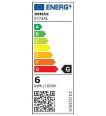 IMMAX NEO LITE PUNTO-2 SMART bodové svítidlo černé zdroj 2xGU10 6W, RGB+CCT, Wi-Fi, BEACON, TUYA