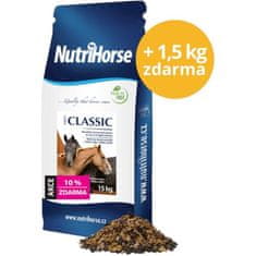 Nutri Horse Müsli - Classic 15 kg + 1,5 kg zdarma