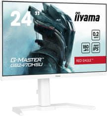 iiyama G-Master/GB2470HSU-W6/23,8"/IPS/FHD/180Hz/0,2ms/White/3R