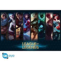 AbyStyle League of Legends Plakát Maxi: Champions 91,5 x 61 cm