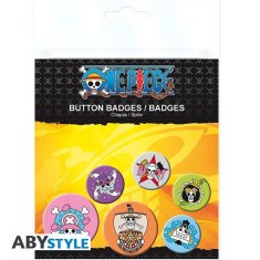 AbyStyle One Piece Sada odznaků Skulls 2