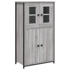 Vidaxl Skříň highboard šedá sonoma 62 x 32 x 106,5 cm kompozitní dřevo