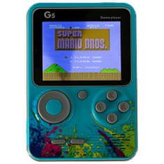 EVEON G5 Mini retro herní konzole, modrá