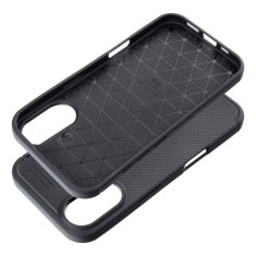 Apple Obal / kryt na Apple iPhone 16 černý - CARBON PREMIUM