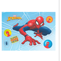 Dekora Jedlý papír na dort Spiderman 21x14,8cm -