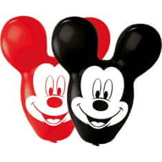 Amscan Latexový balónek Mickey 4ks 55,8cm -