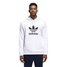 Adidas Mikina bílá 182 - 187 cm/XL Originals Trefoil Hoodie