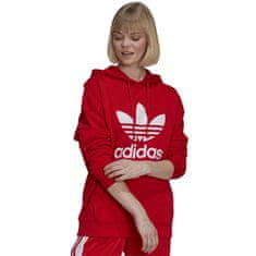 Adidas Mikina červená 152 - 157 cm/XS Trefoil Hoodie