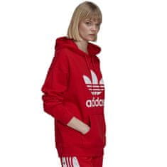 Adidas Mikina červená 152 - 157 cm/XS Trefoil Hoodie