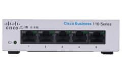 Cisco CBS110-5T-D-EU 5-port GE Unmanaged Switch, Desktop