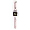 Řemínek Karl and Choupette Head NFT pro Apple Watch 38/40/41 Pink