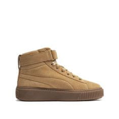 Puma Boty hnědé 37 EU Suede Platform Mid Jr