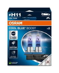 Osram Cool Blue Boost H11 12V 75W 62211CBB-2HB - 2KS