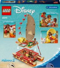 LEGO Disney Princess 43270 Vaiana a dobrodružství na kánoi