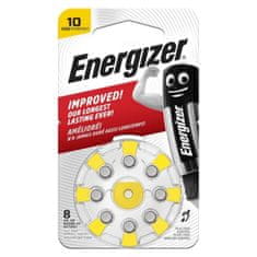 Energizer Baterie pro audioprotetiku 10 DP - 8 kusů