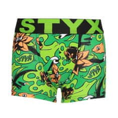 Styx Dětské boxerky art sportovní guma tropic (GJ1557) - velikost 6-8 let