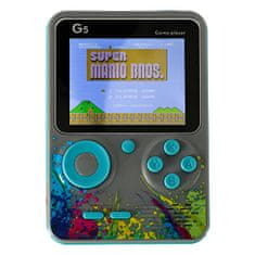 EVEON G5 Mini retro herní konzole, sivá