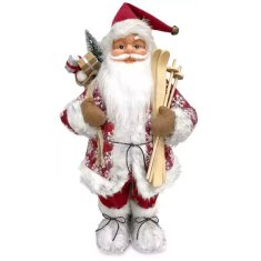 MAGIC HOME Santa stojící, červený, 80 cm