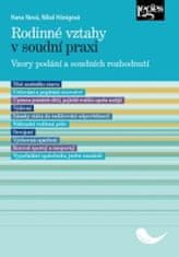 Hana Nová: Rodinné vztahy v soudní praxi - Vzory podání a soudních rozhodnutí