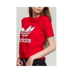 Adidas Tričko červené M Trefoil