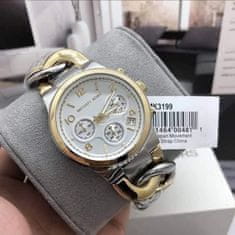 Michael Kors Dámské analogové hodinky Sugar stříbrno-zlatá One size