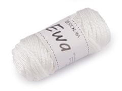 Pletací a háčkovací příze macrame Ewa Ø4 mm 90 g - Off White