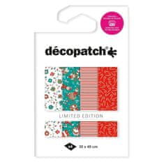 Kraftika Papíry na decoupage texture (4ks) č.15, décopatch